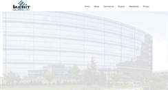 Desktop Screenshot of meritglass.com