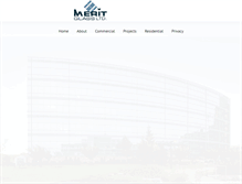 Tablet Screenshot of meritglass.com